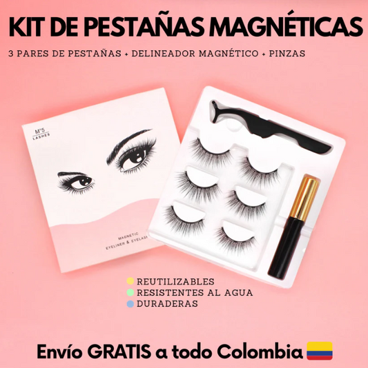 KIT DE PESTAÑAS MAGNETICAS